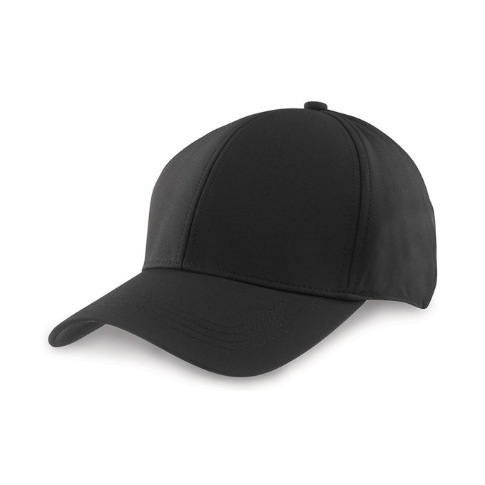 Tech performance softshell cap Black