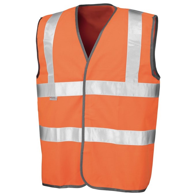 Safeguard high-viz vest Fluorescent Orange