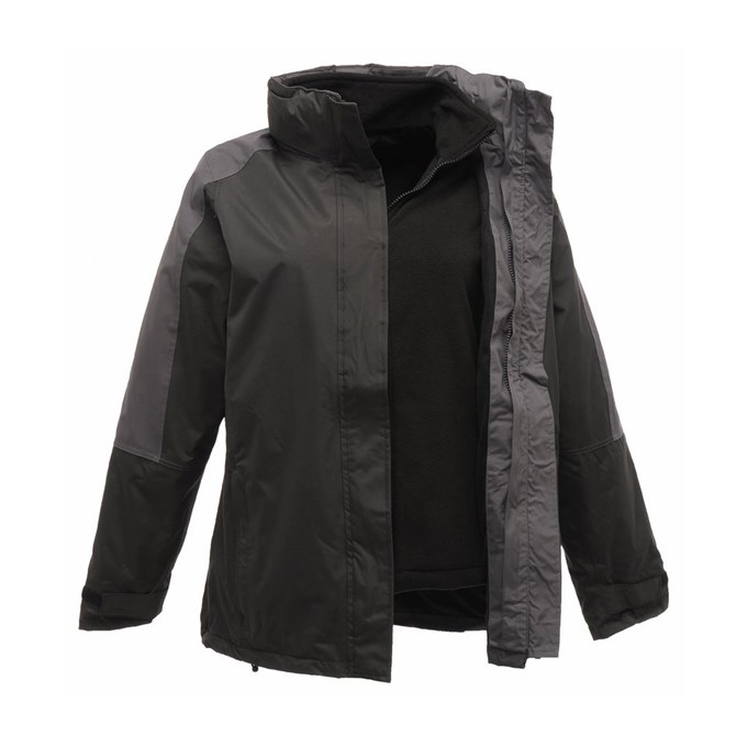 Women's Defender III 3-in-1 jacket Black/ Seal Grey