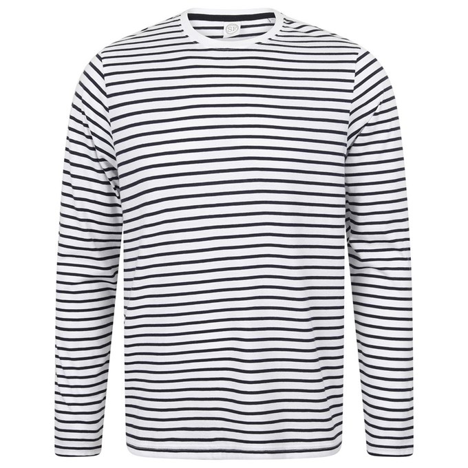 Skinni Fit Unisex Long-Sleeved Striped T SF204