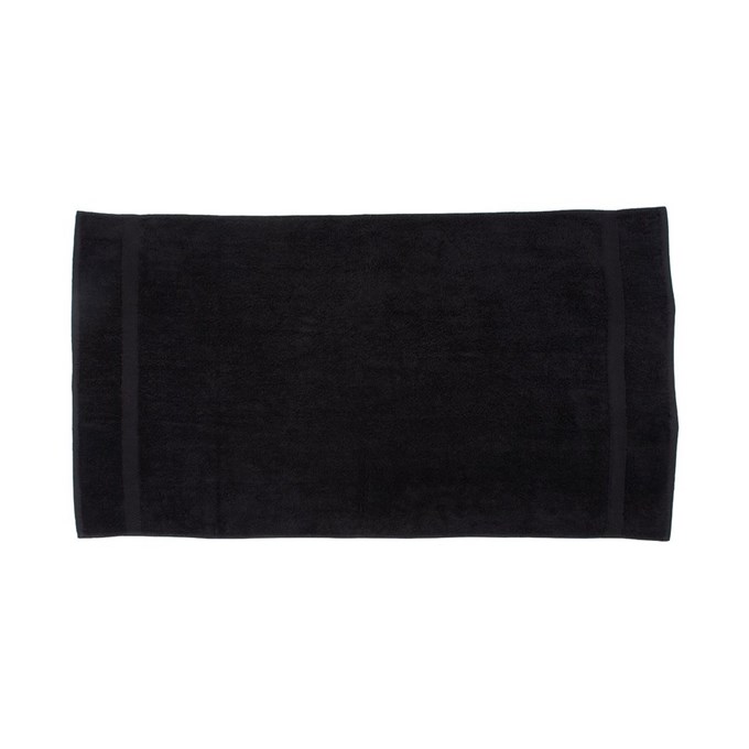 Luxury range bath towel Black