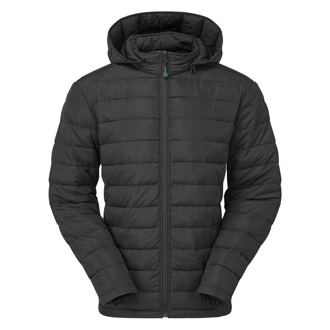 Delmont recycled padded jacket TS043 Black