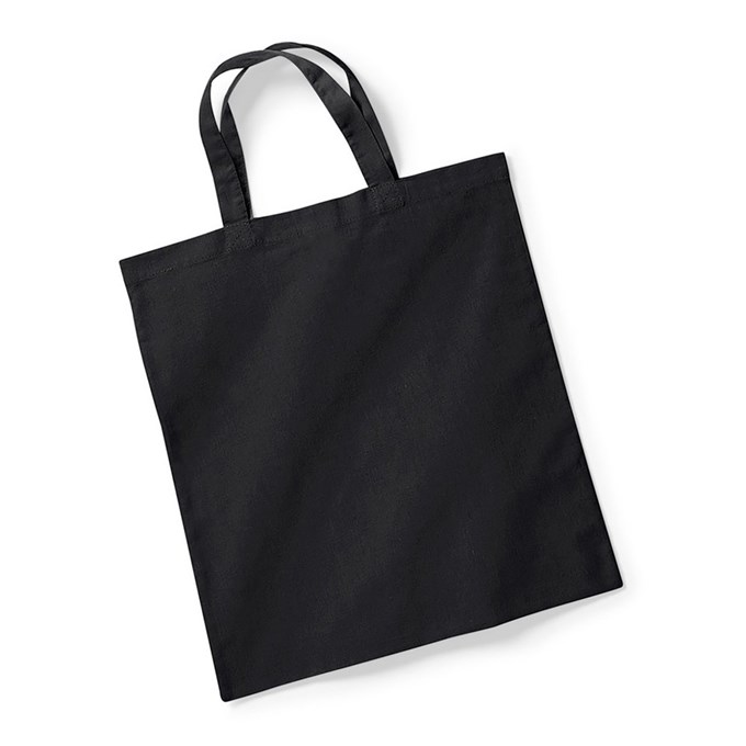 Bag for life - short handles Black