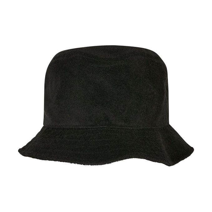 Frottee bucket hat (5003FB) YP199 Black