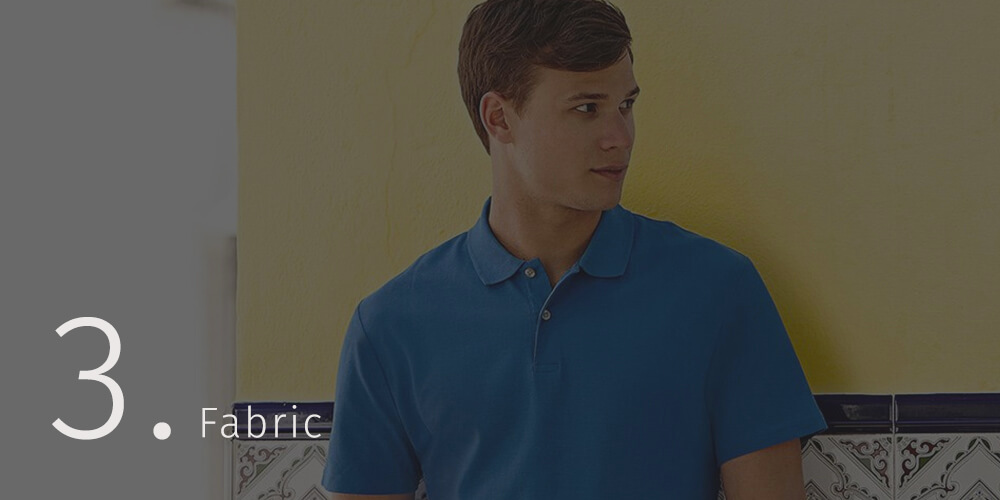 embroidery polo fabric image
