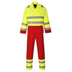 Portwest BizFlame Pro Flame Resistant High Vis Services Coverall