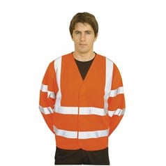 Portwest High Visibility Two Band & Brace Safety Work Jacket