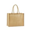 Westford Mill Natural starched jute classic shopper bag WM470