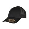 Flexfit by Yupoong 110 Structured Canvas Trucker  (110ST) -Black