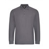 Pro long sleeve polo RX102 Solid Grey