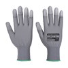 Portwest PU Fingertip Dipped Glove -Grey