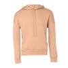 Unisex sponge fleece pullover DTM hoodie BE136 Peach