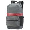 3-Stripes medium backpack AD183 Dark Grey Heather/Scarlet