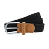 Braid stretch belt Black