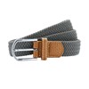 Braid stretch belt Slate