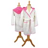 ARTG® Boyzz & Girlzz® hooded bathrobe AR021WHPK56 White/   Pink