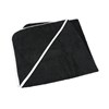 ARTG® Babiezz® medium baby hooded towel AR032BKBW Black/   Black/   White
