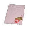 PRINT-Me® baby hooded towel AR731 Light Pink/ Light Pink/ Light Pink
