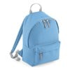 Mini fashion backpack B125SSKLG Sky Blue/ Light Grey