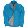 B&C ID.701 Softshell jacket /women Atoll/ Attitude Grey Lining