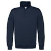 B&C ID.004 ¼ zip sweatshirt Navy