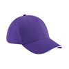 Athleisure 6-panel cap Purple/ White
