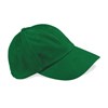 Low-profile heavy brushed cotton cap Forest Green