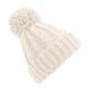 Beechfield Cable Knit Melange Beanie Hat BC480