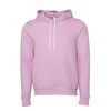 Unisex polycotton fleece pullover hoodie  Lilac
