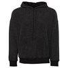 Unisex sueded fleece pullover hoodie BE130 Black Heather