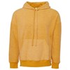 Unisex sueded fleece pullover hoodie BE130 Heather Mustard