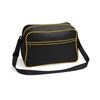 Retro shoulder bag Black / Gold
