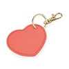 BagBase Boutique Heart-Shaped Leather Key Clip BG746