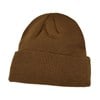 Build Your Brand Heavy Knit Beanie Hat BY001 Olive