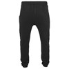 Heavy deep-crotch sweatpants BY013BLAC2XL Black