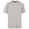 Build Your Brand Heavy Oversized Tee BY102 Light Grey