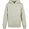 Build Your Brand Kids basic hoodie BY117 Soft Salvia