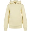 Build Your Brand Kids basic hoodie BY117 Soft Yellow