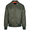 Collar bomber jacket BY157 Dark Olive