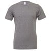 Unisex triblend crew neck t-shirt Grey Triblend