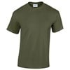 Heavy cotton adult t-shirt Military Green