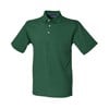 Classic cotton piqué polo with stand-up collar Bottle*