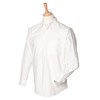 Long sleeved classic Oxford shirt White*