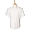 Short sleeve classic Oxford shirt White*