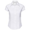 Women’s cap sleeve Tencel® fitted shirt White
