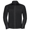 Long sleeve tailored ultimate non-iron shirt Black