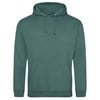 College hoodie Moss Green