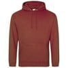 College hoodie JH001 Red Rust