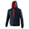 Varsity hoodie New French Navy/ Fire Red†*