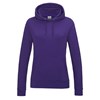 Girlie college hoodie Purple